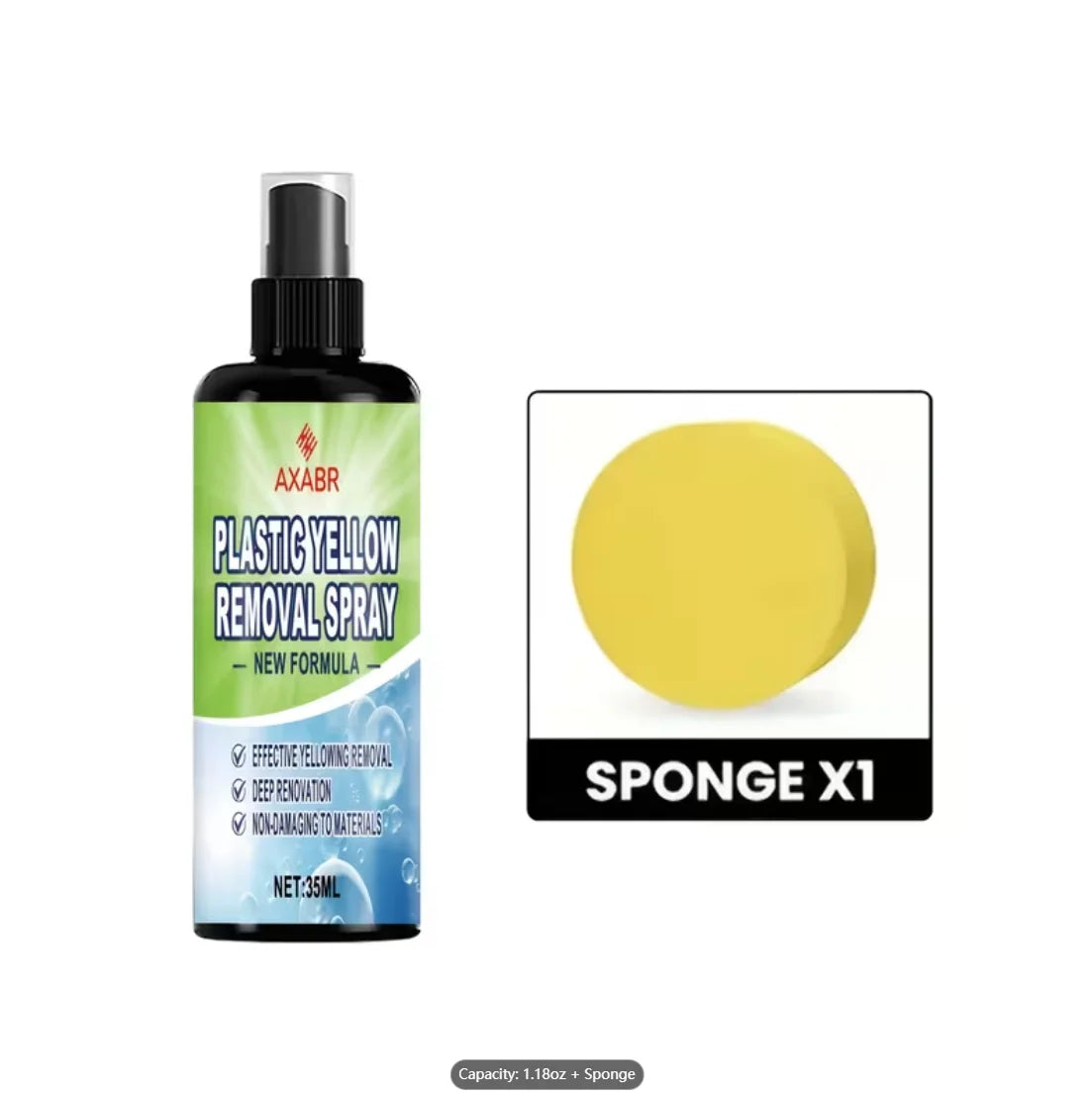 Plastic Restoration & Yellowing Remover Spray 100ml