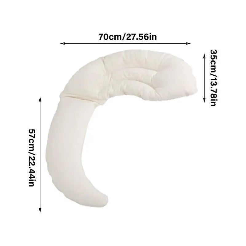 Moon Shaped Baby Soothing Pillow | Soft Infant Sleep Pillow