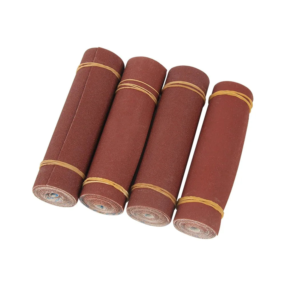 1Roll 1M 80 600 Grit Emery Cloth Roll Polishing Sandpaper Grinding