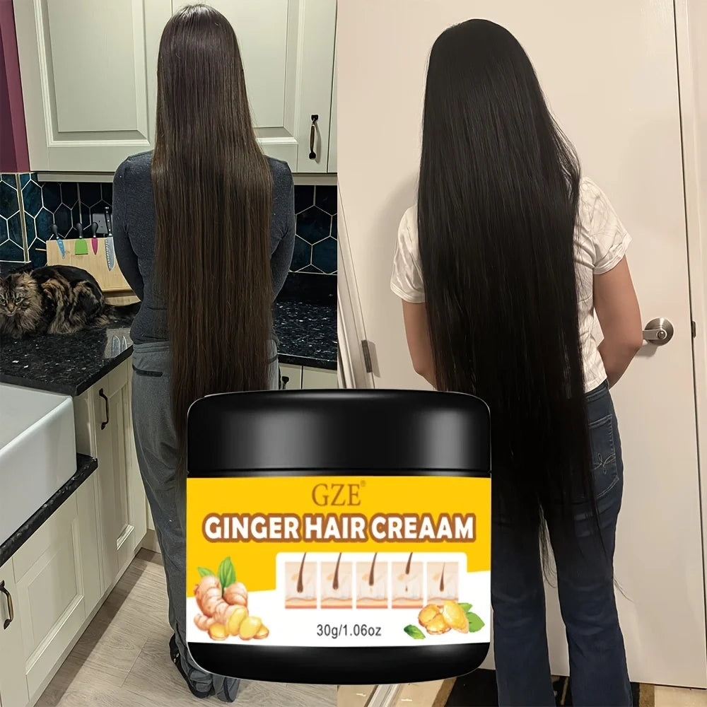 GZE Ginger Hair Strengthening Cream – Scalp Serum Conditioner
