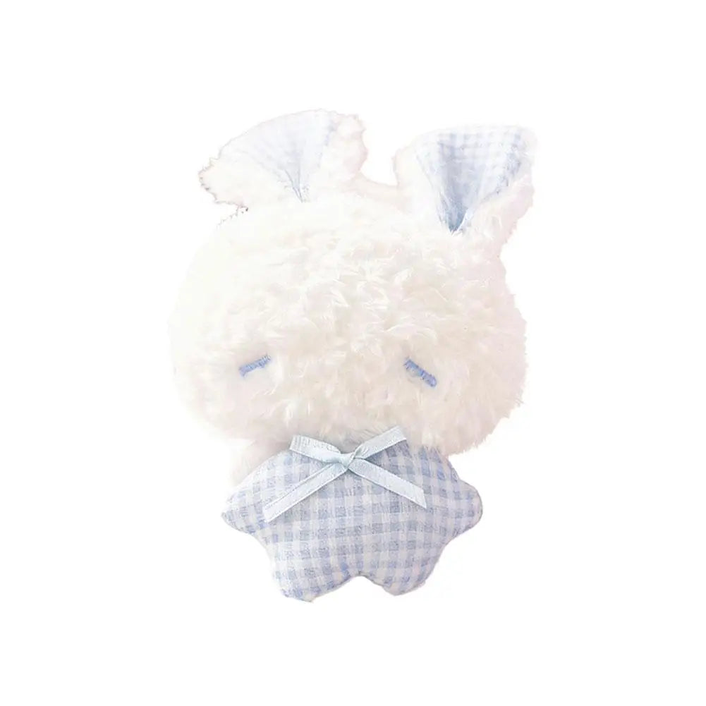 Kawaii Angel Bunny Plush Keychain – Cute Soft Rabbit Toy Gift