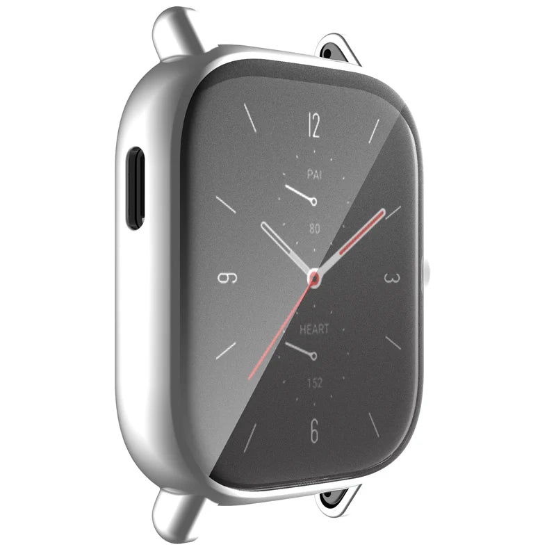 TPU Case & Screen Protector for Amazfit GTS 2/3/4 & BIP 6