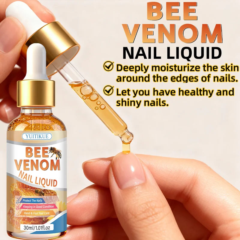 Bee Venom Collagen Nail Treatment Oil – Hydrate & Protect 30ml