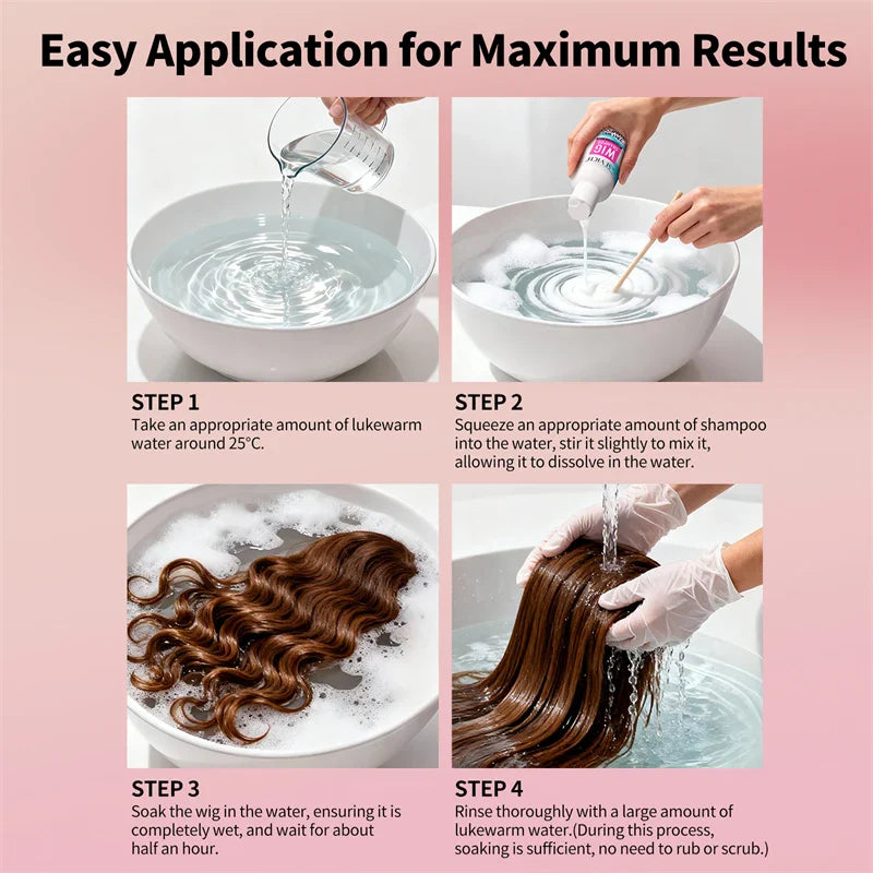 Sevich 2-in-1 Wig Shampoo & Conditioner – Anti-Frizz 100ml