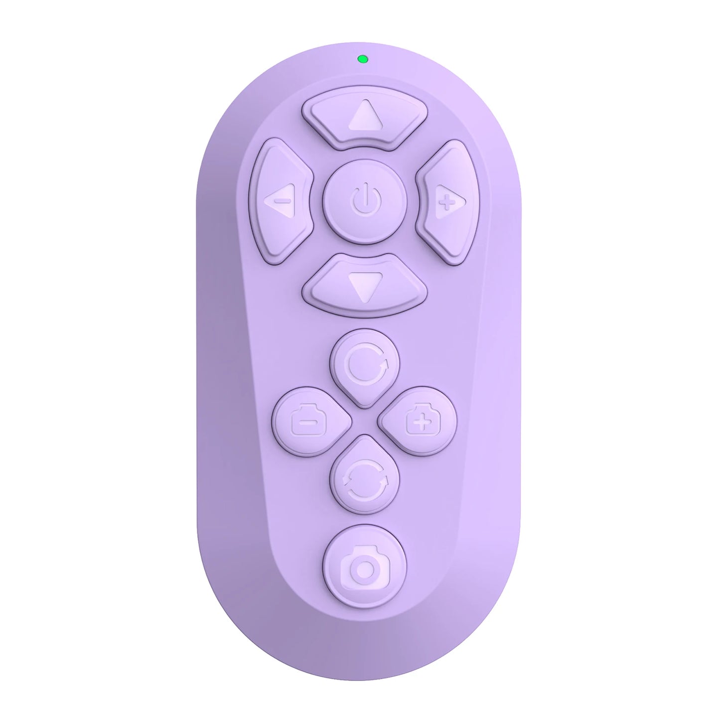 Smartphone BT Clicker with Zoom Page Turner for iPhone & Android Wireless Video Scrolling Remote for Photo and Vlogging Peaceful Pleasures Health and Wellness Purple