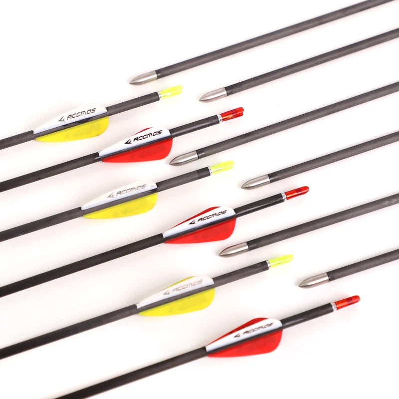 ID Pure Carbon Arrow Spine 300 350 400 500 600 700 800 900 1000