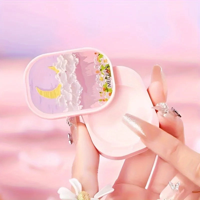 MEIDIAN 3-Piece Floral Solid Balm Perfume Gift Set for Women
