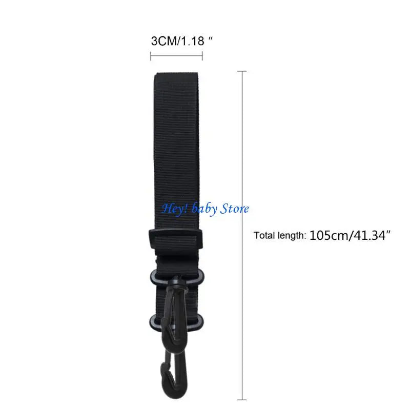 Stroller Shoulder Carry Strap with Hook | Baby Pram Travel