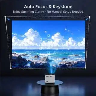 Xnano X3 Smart Projector Native 720P 190ANSI Android 9.0 Support 8K Dual WiFi BT5.0 Keystone Correction Home Theater Projector Peaceful Pleasures Health and Wellness