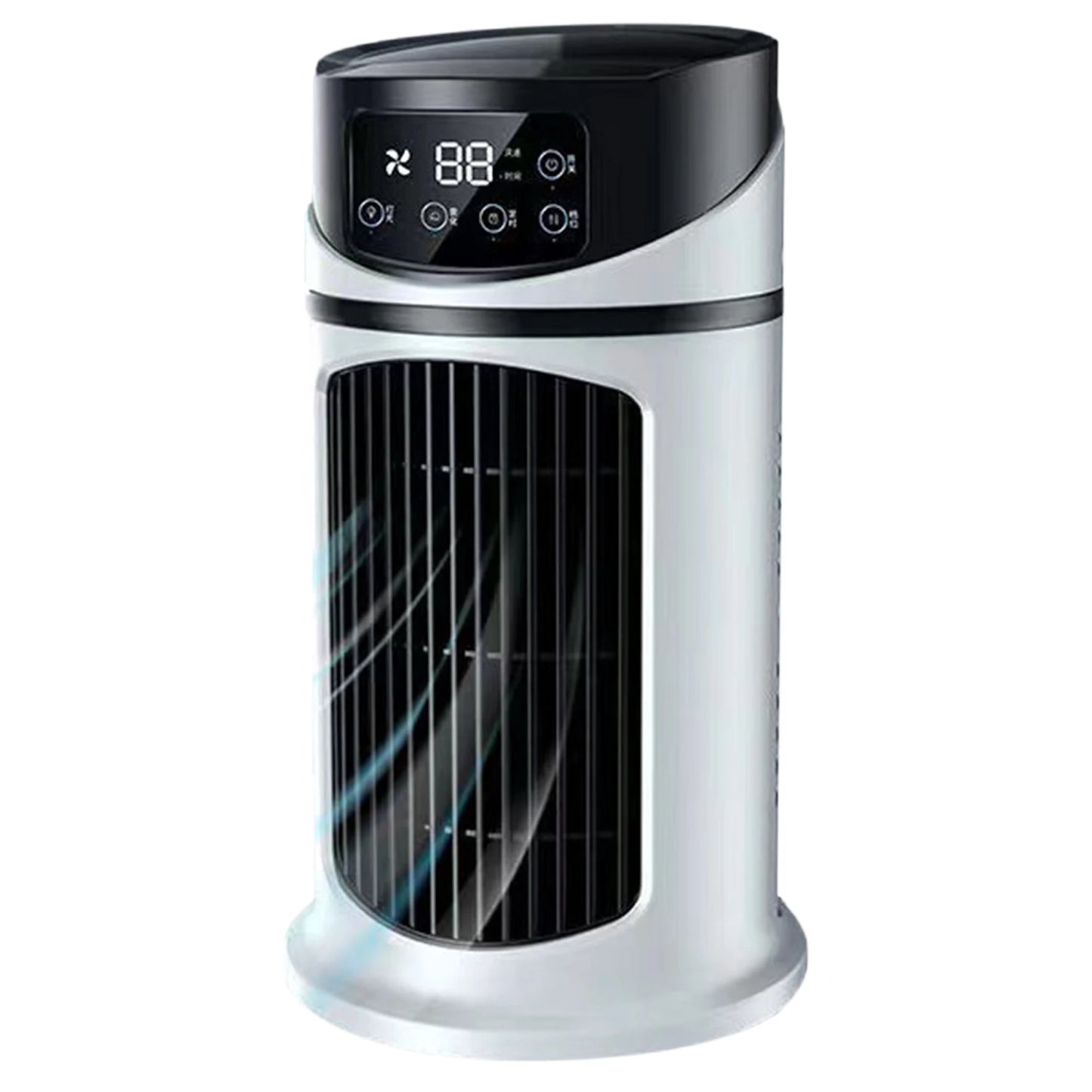 3-in-1 Portable Mini Air Cooler Fan & Humidifier | USB Desk Fan