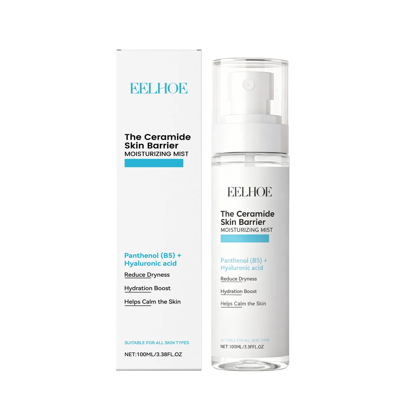 EELHOE Ceramide & Hyaluronic Acid Hydrating Face Mist 100ml