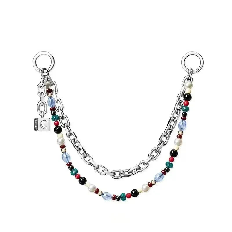 DIY Phone Charm Lanyard Hook Sticker for iPhone & Galaxy Cases