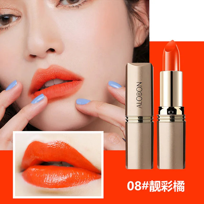 Matte Velvet Lipstick – 24H Waterproof Non-Stick Long-Lasting