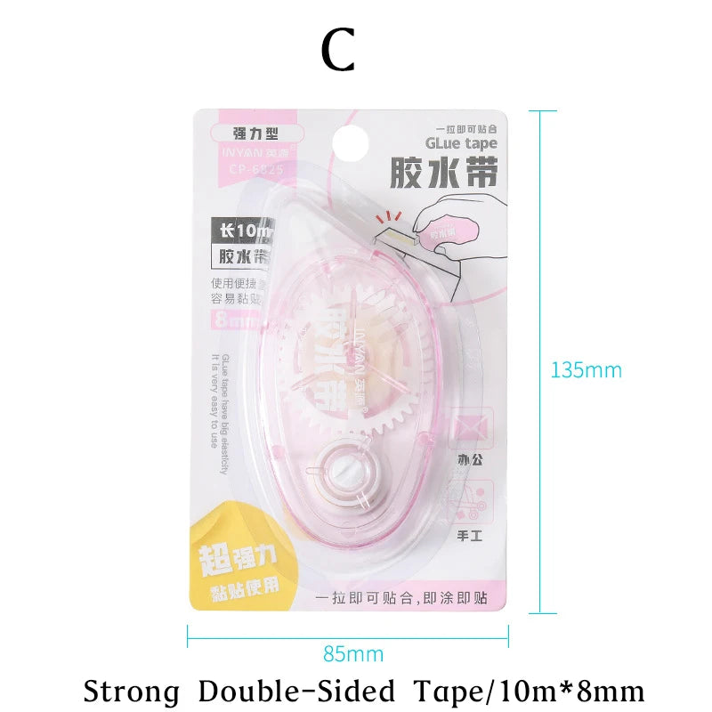 10m Strong Double Sided Adhesive Glue Tape DIY Scrapbooking Office