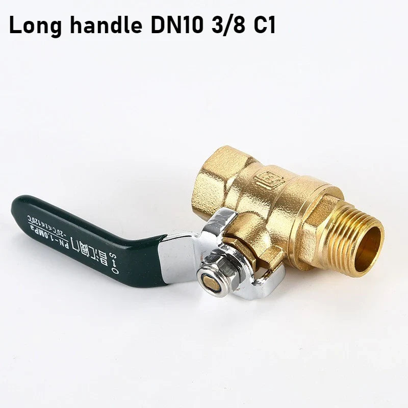 Brass Full Bore Ball Valve – Female Threaded, High-Pressure Water