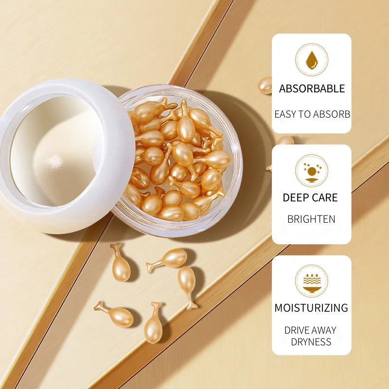 Fullerene Beauty Capsule Essence – 30pc Hydrating Face Serum