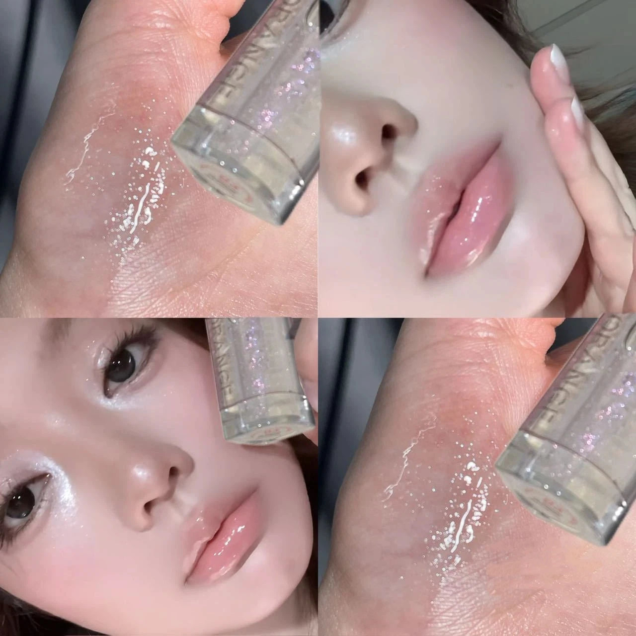 Sparkling Glitter Lip Oil Gloss – Hydrating Mirror Shine
