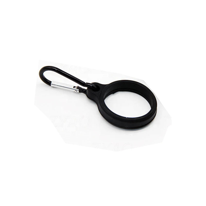 Silicone Carabiner Water Bottle Holder for Camping & Hiking Bottle Holder Clip Peaceful Pleasures Health and Wellness