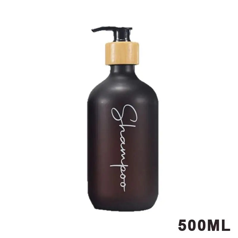 Frosted Soap Dispenser Set – Refillable Lotion Pump Bottles