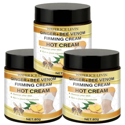 Ginger & Bee Venom Firming Cream | Pre-Workout Body Moisturizer