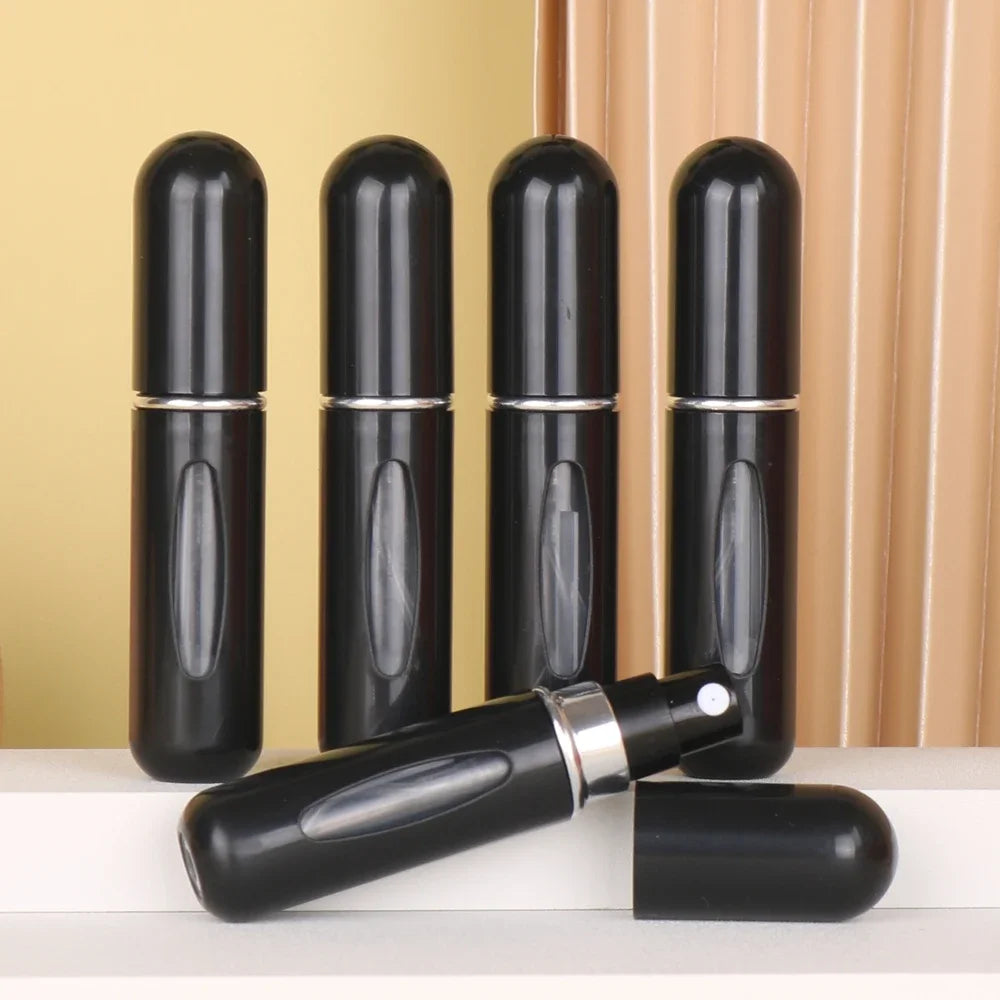 Mini 5ml Refillable Perfume Spray Bottles – Set of 5 or 10