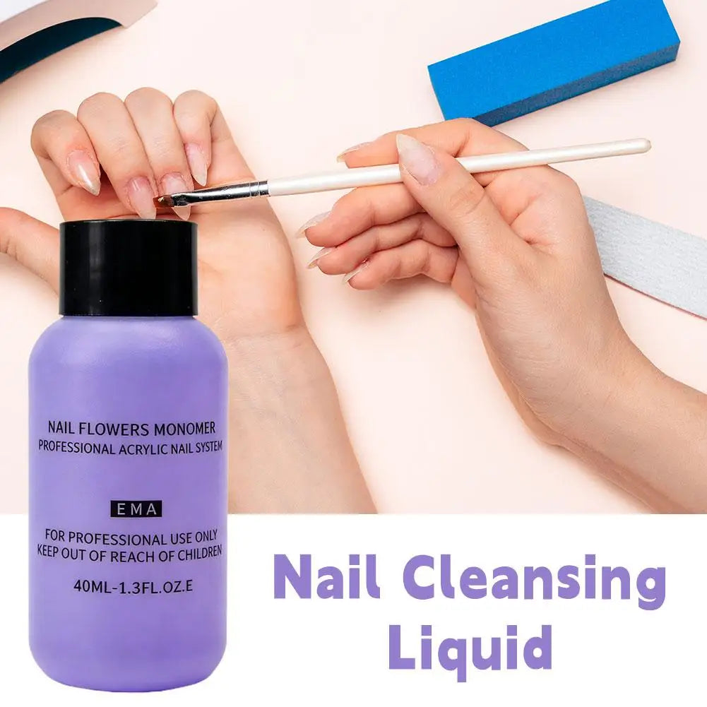 Nail Acrylic Liquid Monomer for Professional Manicure Peaceful Pleasures Health and Wellness