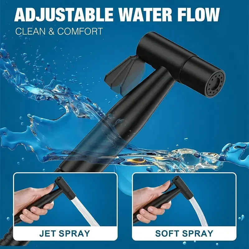 2-in-1 Handheld Shower Head & Bidet Sprayer | Wall-Mount