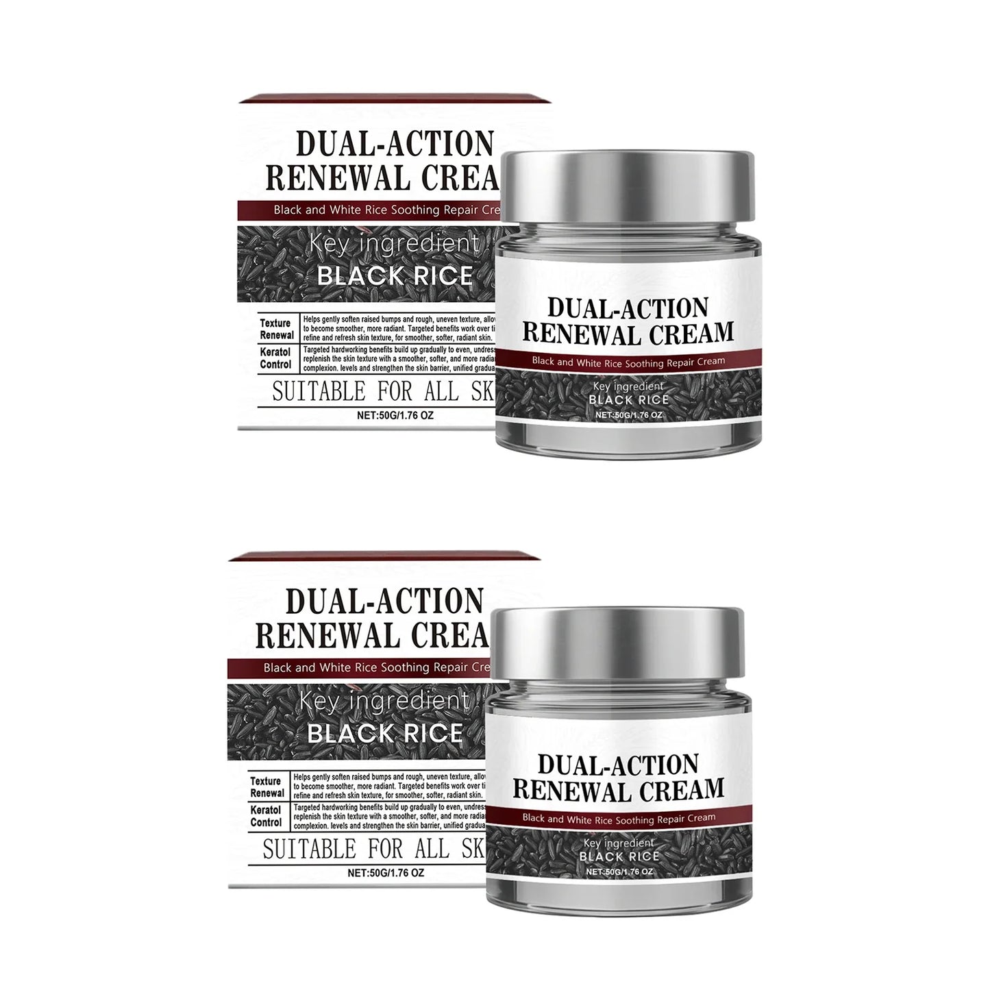 Black Rice Scrub Gel – Brightening & Moisturizing Body Cream