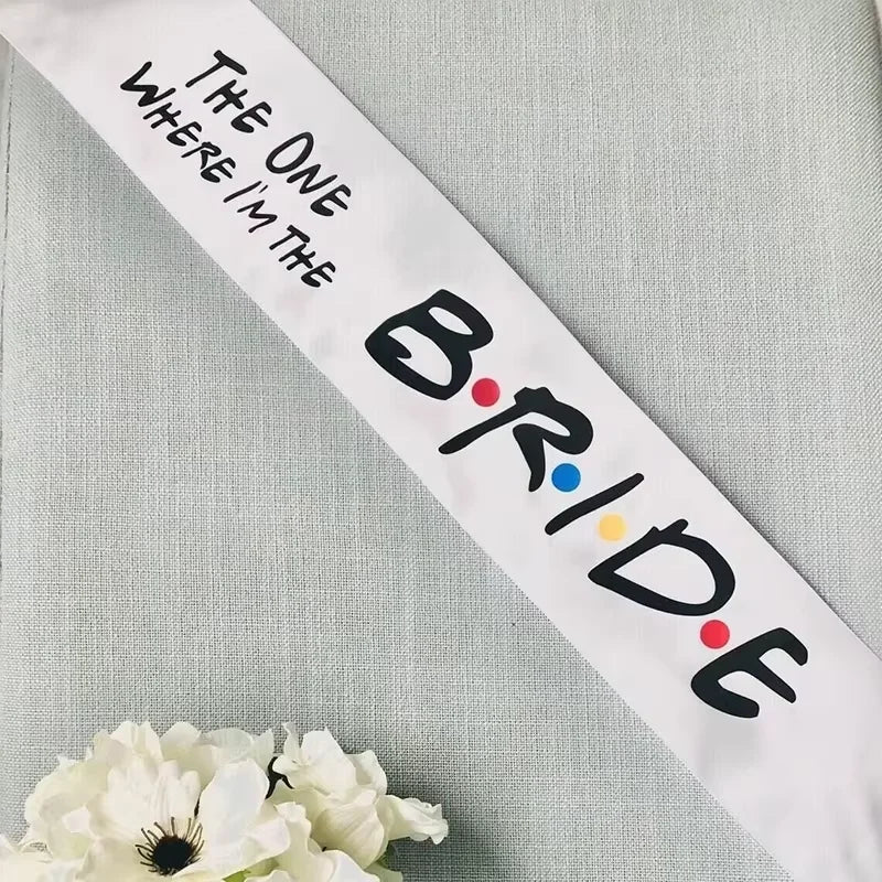 I Do Crew Bridal Sash | Bachelorette Bridesmaid Gift Bridal Party Sash Peaceful Pleasures Health and Wellness bride 1