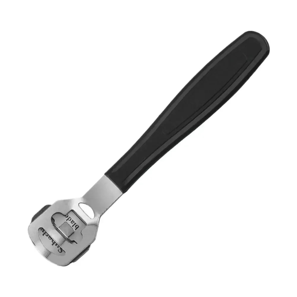Stainless Steel Callus Shaver Remover with Blade, Pedicure Razor for Feet & Hands Foot Razor Callus Removal Callus Blade Remover Peaceful Pleasures Health and Wellness black