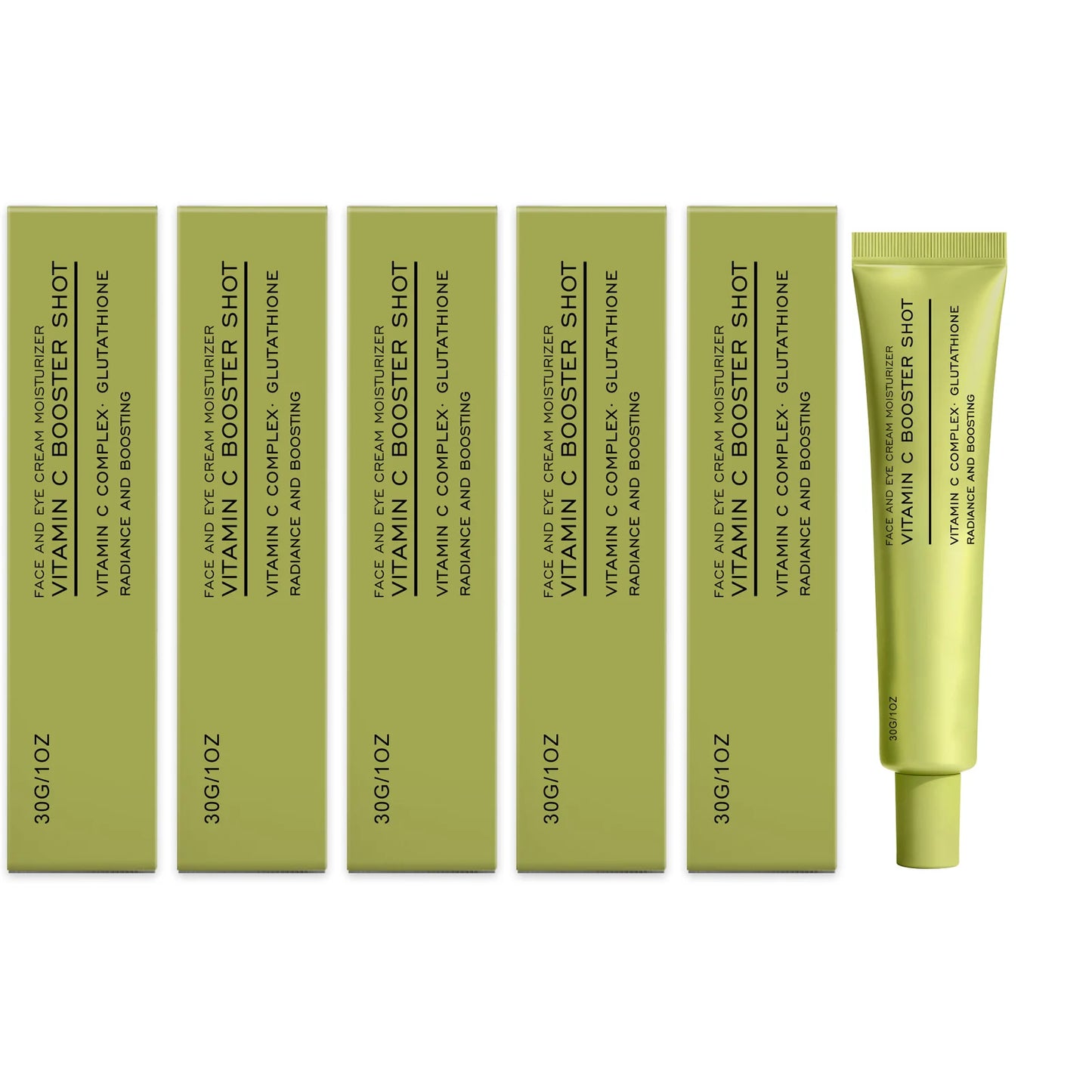 Niacinamide Moisturizing Cream Tighten Skin Soothing Enhance Elasticity Improve Rough Skin Texture Brighten Boosting Eye Cream Peaceful Pleasures Health and Wellness 5 x 30g Boxed