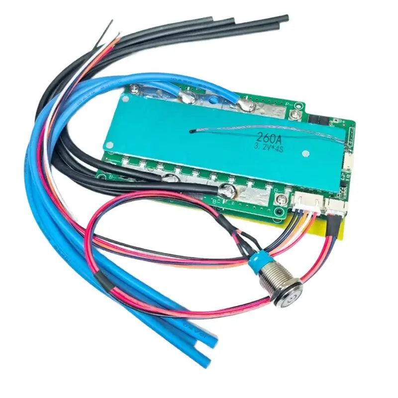 4S 12.8V LiFePO4 BMS 130A Battery Protection Board + Switch