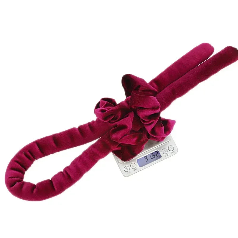 Silk Curls Hair Styling Tools, Soft Lazy Foam Rod, Heatless Curling Rod Headband, Hair Rollers, Sleeping Peaceful Pleasures Health and Wellness
