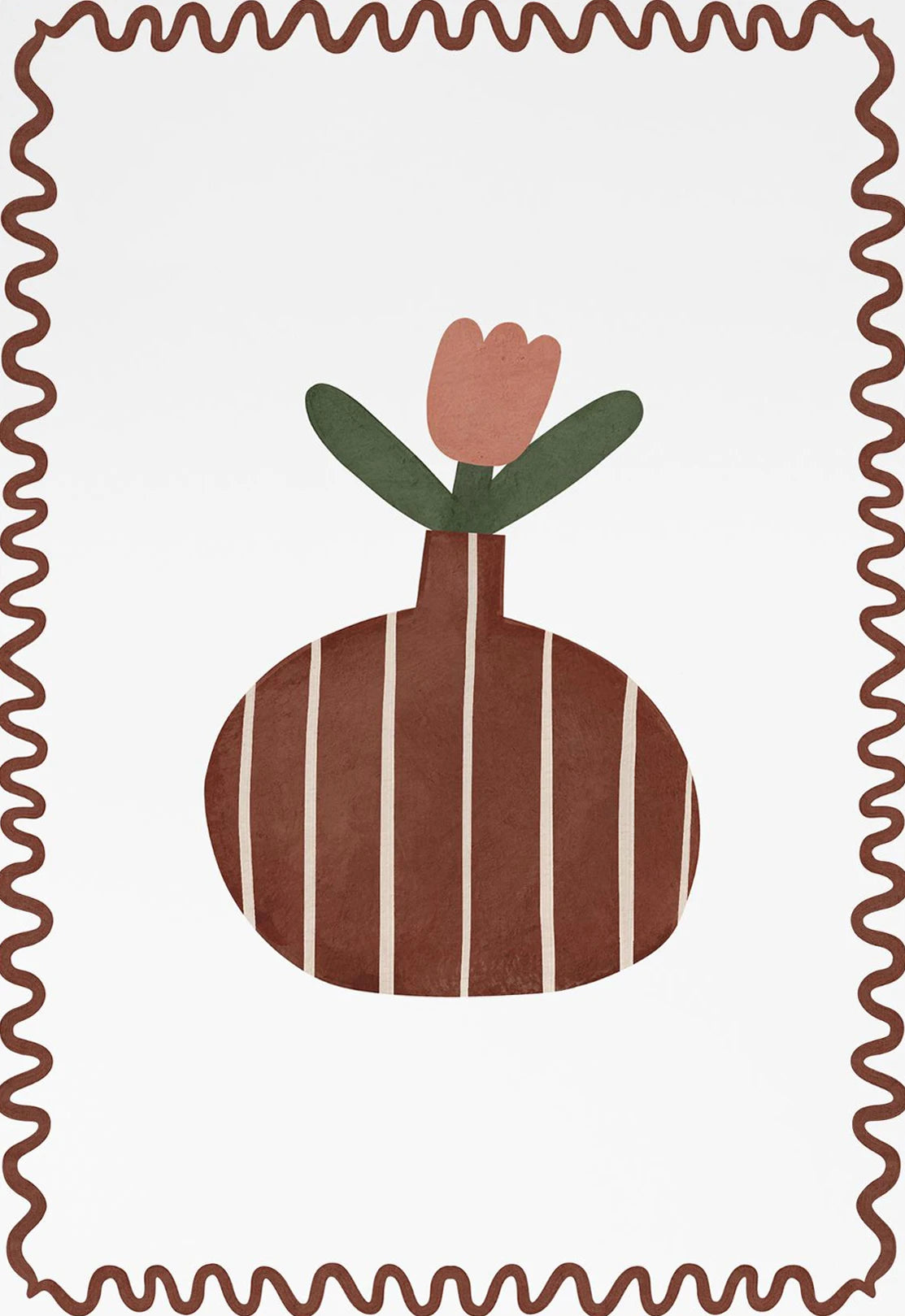Boho Nursery Canvas Wall Art | Cute Animals Kids Room Decor