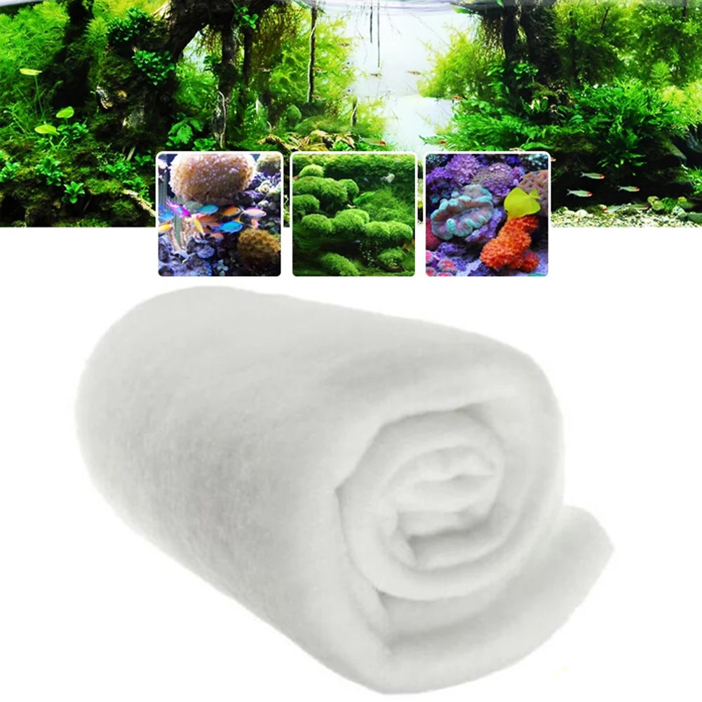 Aquarium Filter Mat 120cmx30cmx0 Biological Blanket Cotton Fish Tank