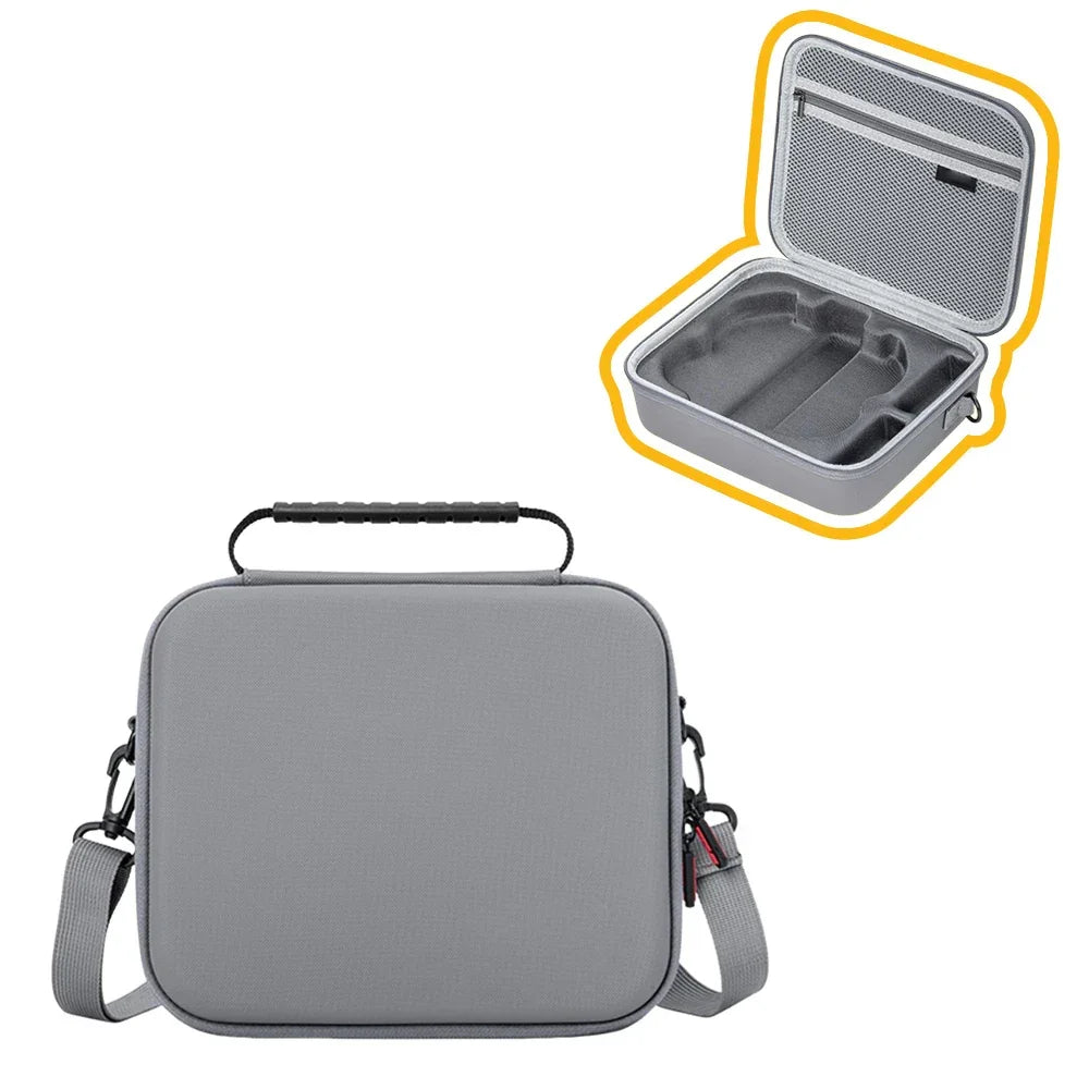 For DJI Neo 2 Drone PU Storage Bag Portable Travel Shoulder Case Shock Absorbing Large Capacity Organiser Preferred Bag Peaceful Pleasures Health and Wellness 01