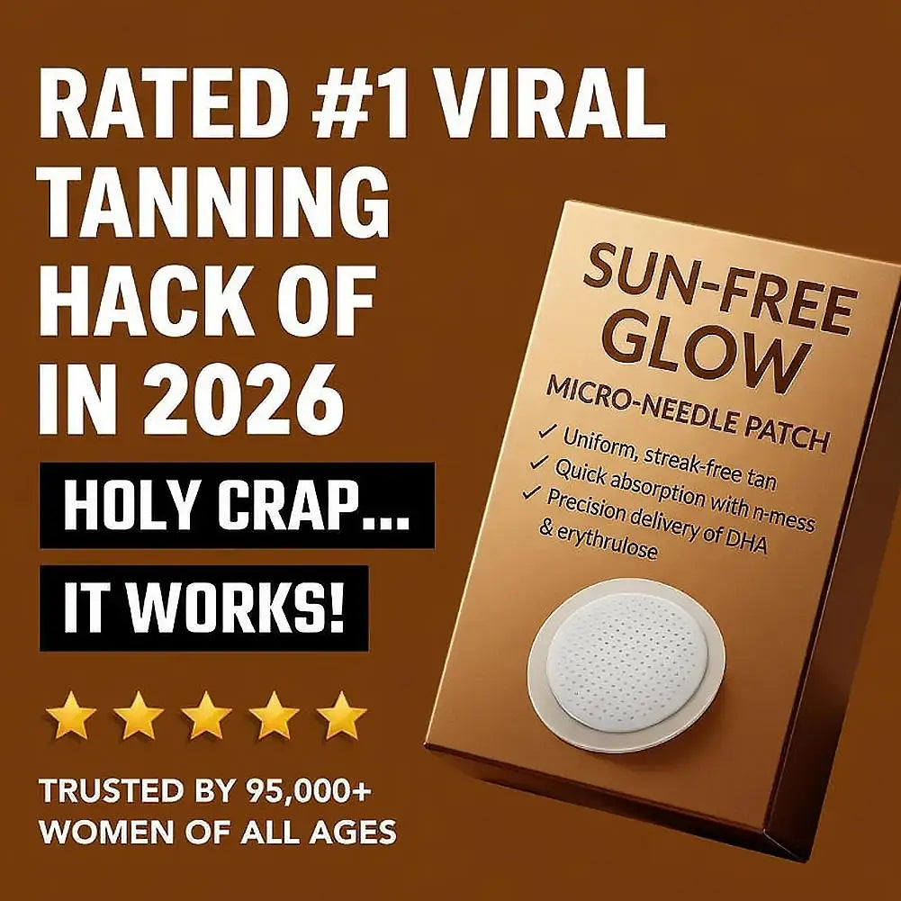 Sun-Free Glow Microdart Tanning Patches – 7 pcs | No UV