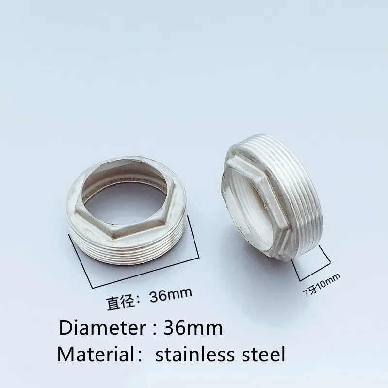 35/40mm Faucet Spool Gland Decorative Cover Cap | Kitchen & Bath