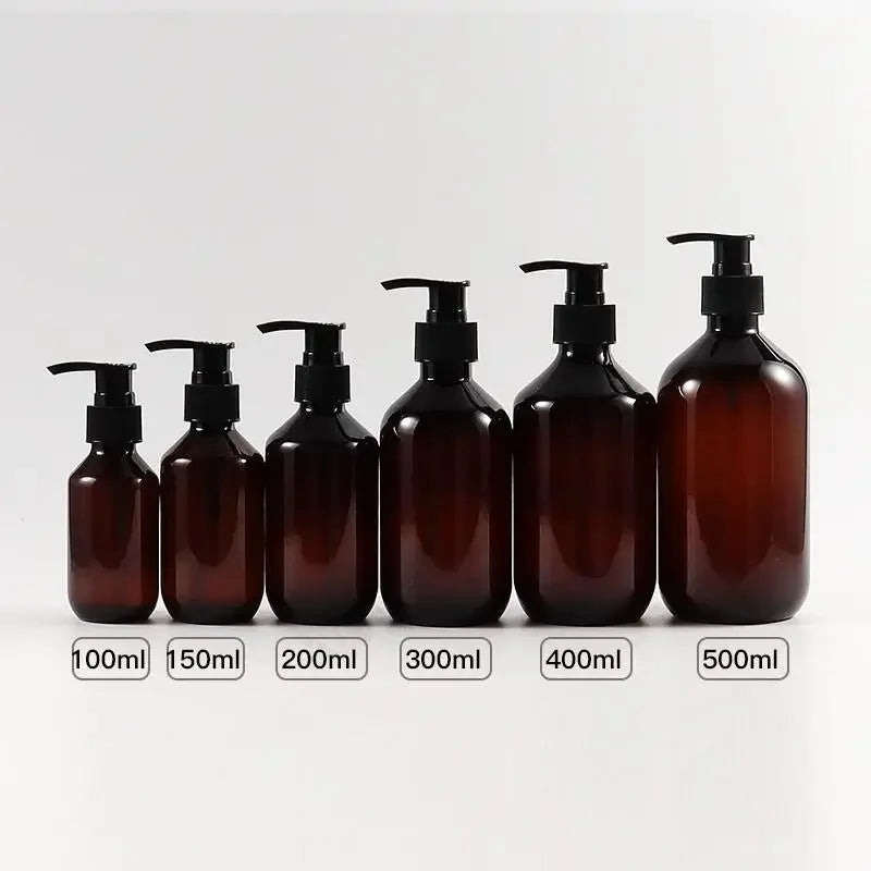 Refillable Pump Dispenser Bottles 100–500ml | Soap & Shampoo