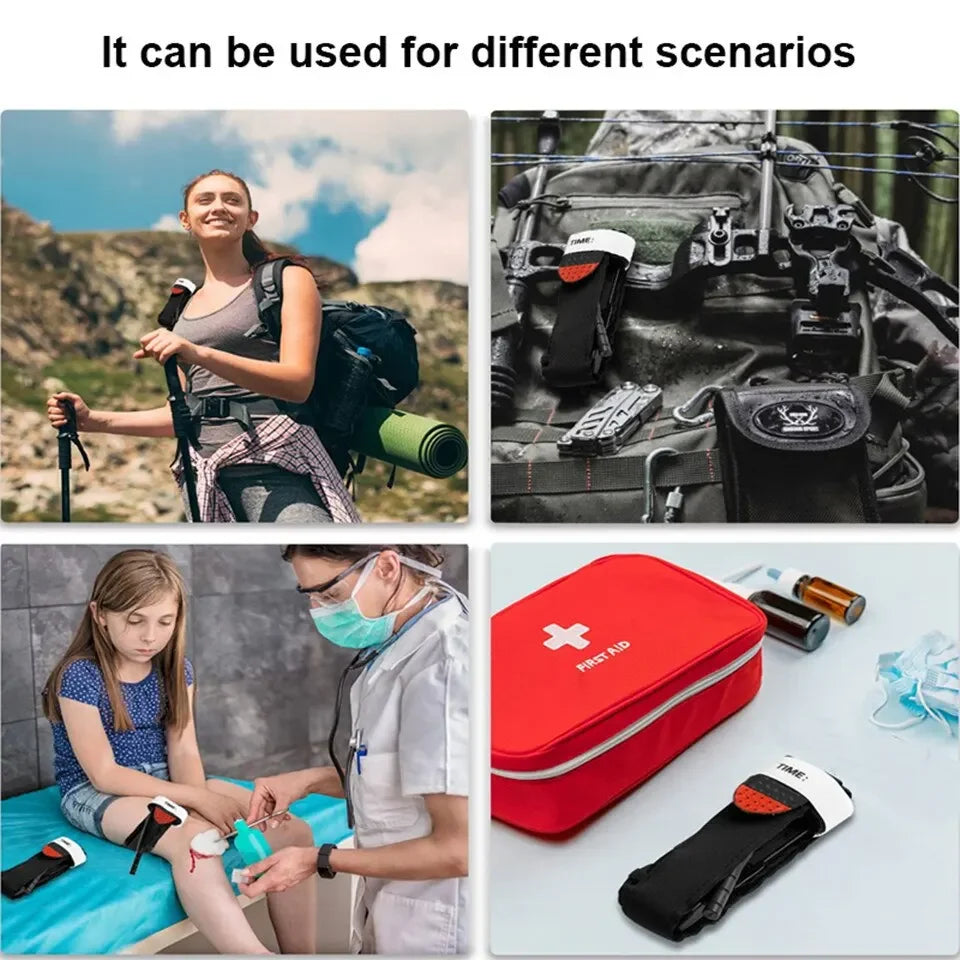 Tactical Tourniquet with Marker Pen | First Aid Emergency Kit