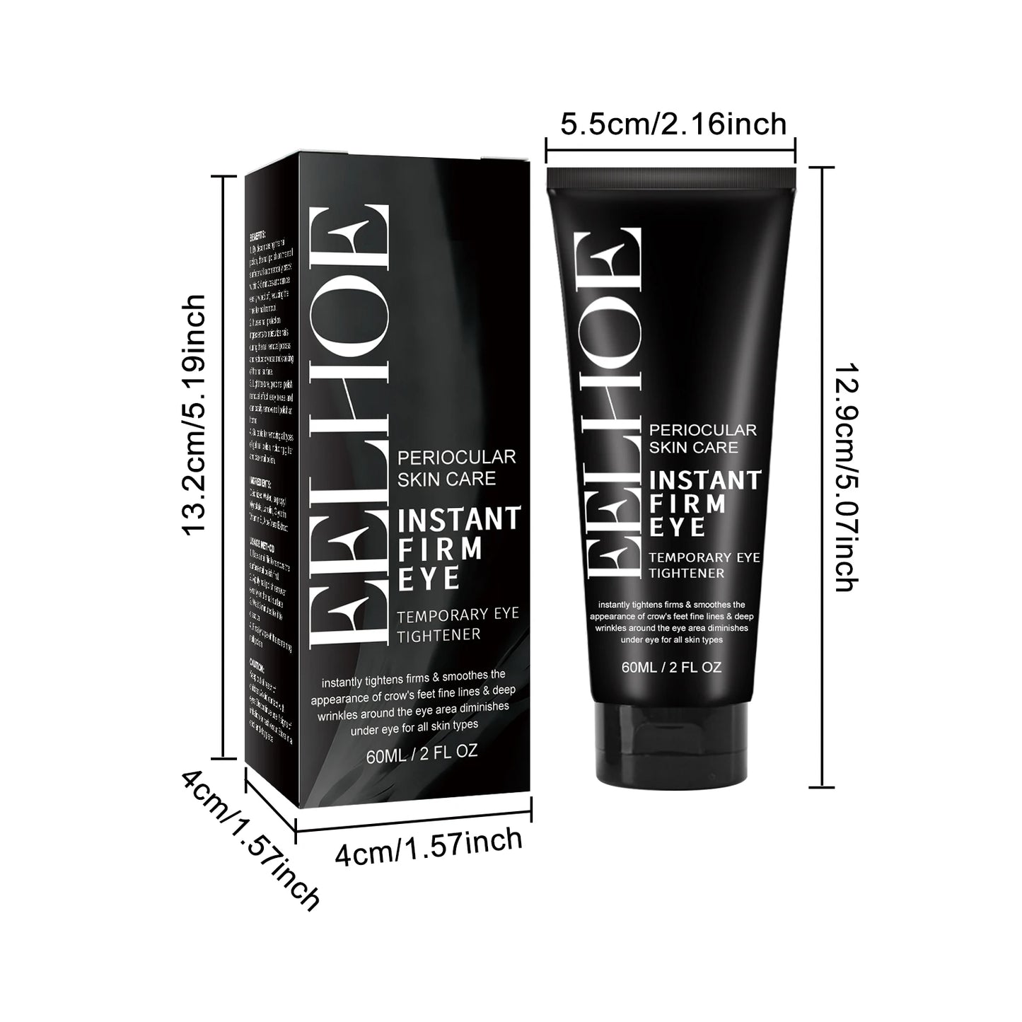 Firming Eye Cream – Collagen & Hyaluronic Acid, 60ml