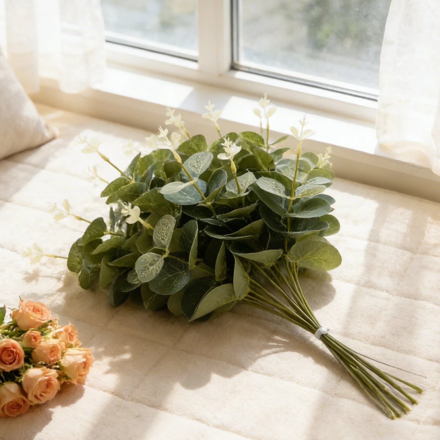 Artificial Eucalyptus Leaves Faux Grass – Wedding & Home Decor