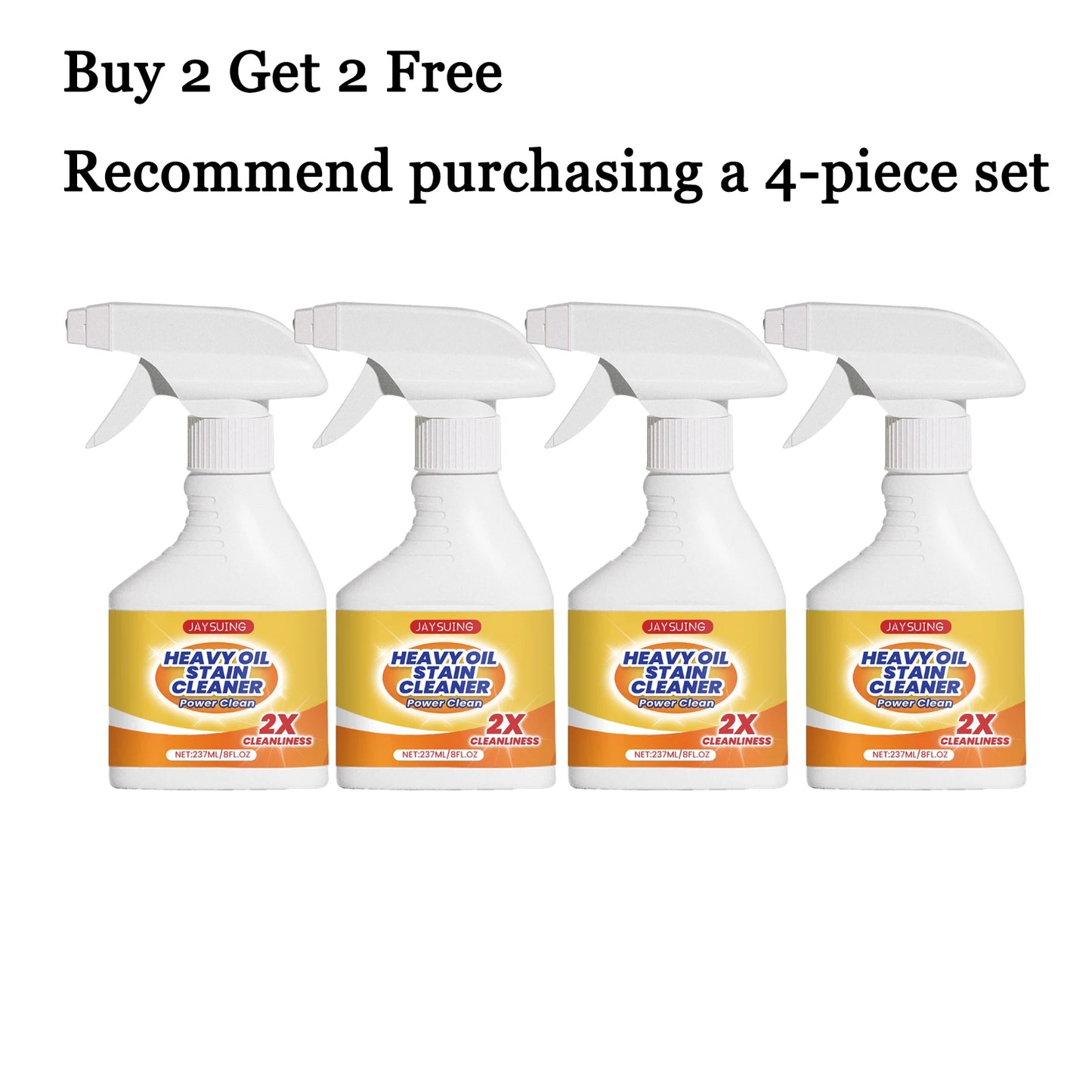 237ml Heavy Duty Kitchen Degreaser | Oil Stain Cleaner Spray