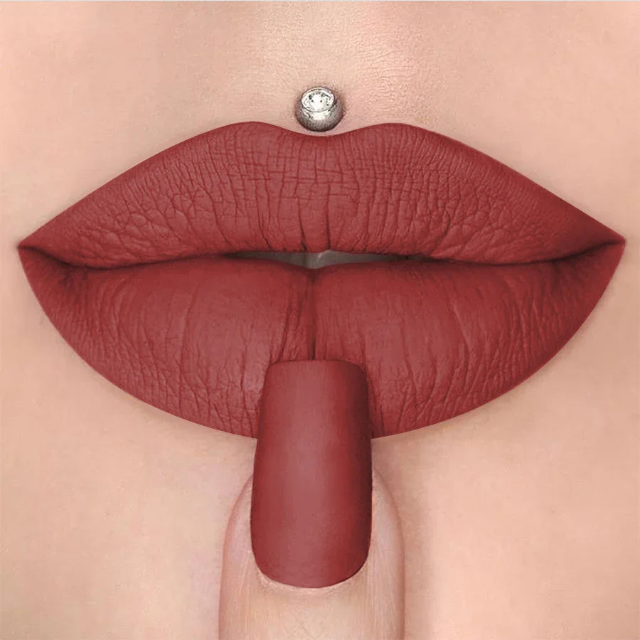 KAFURUX Matte Velvet Lipstick Pen – 15 Shades | Waterproof