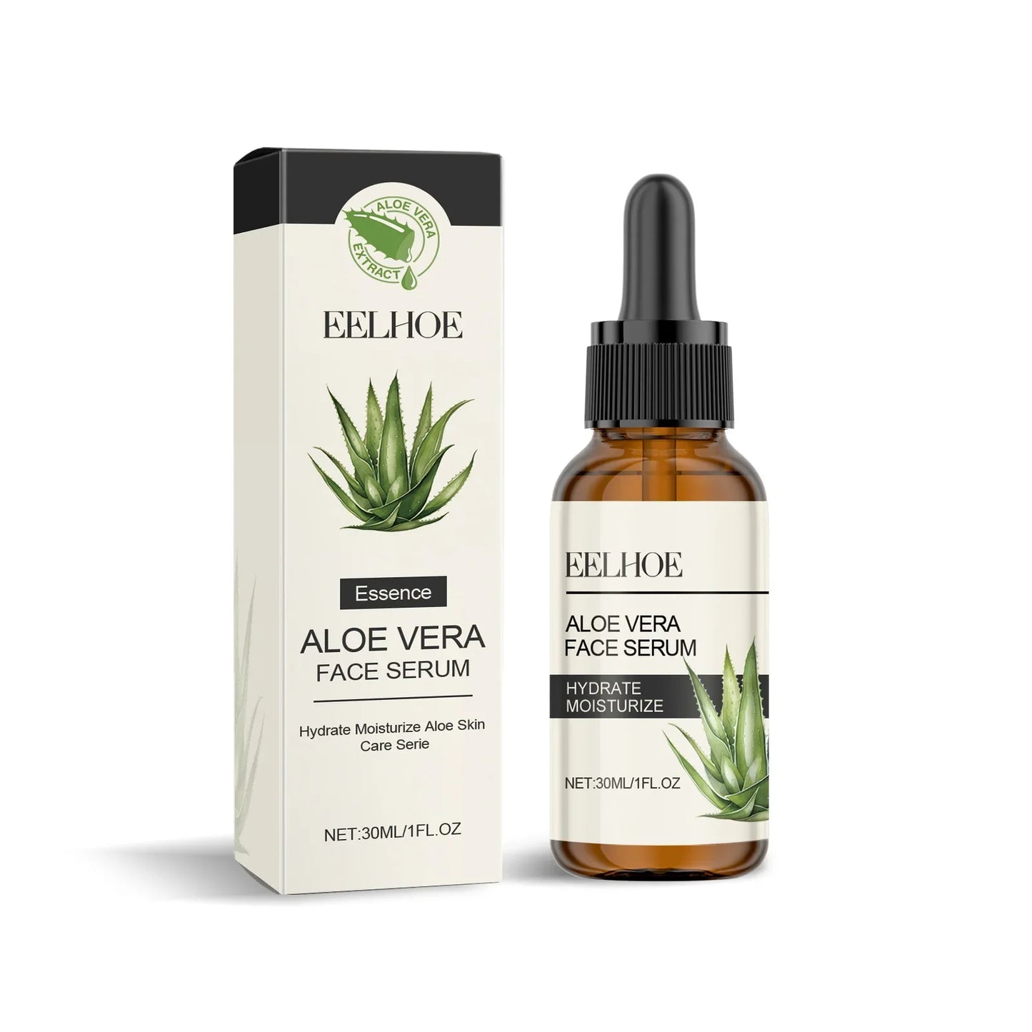 EELHOE Aloe Skin Care Kit – Hyaluronic Acid Face Moisturizer