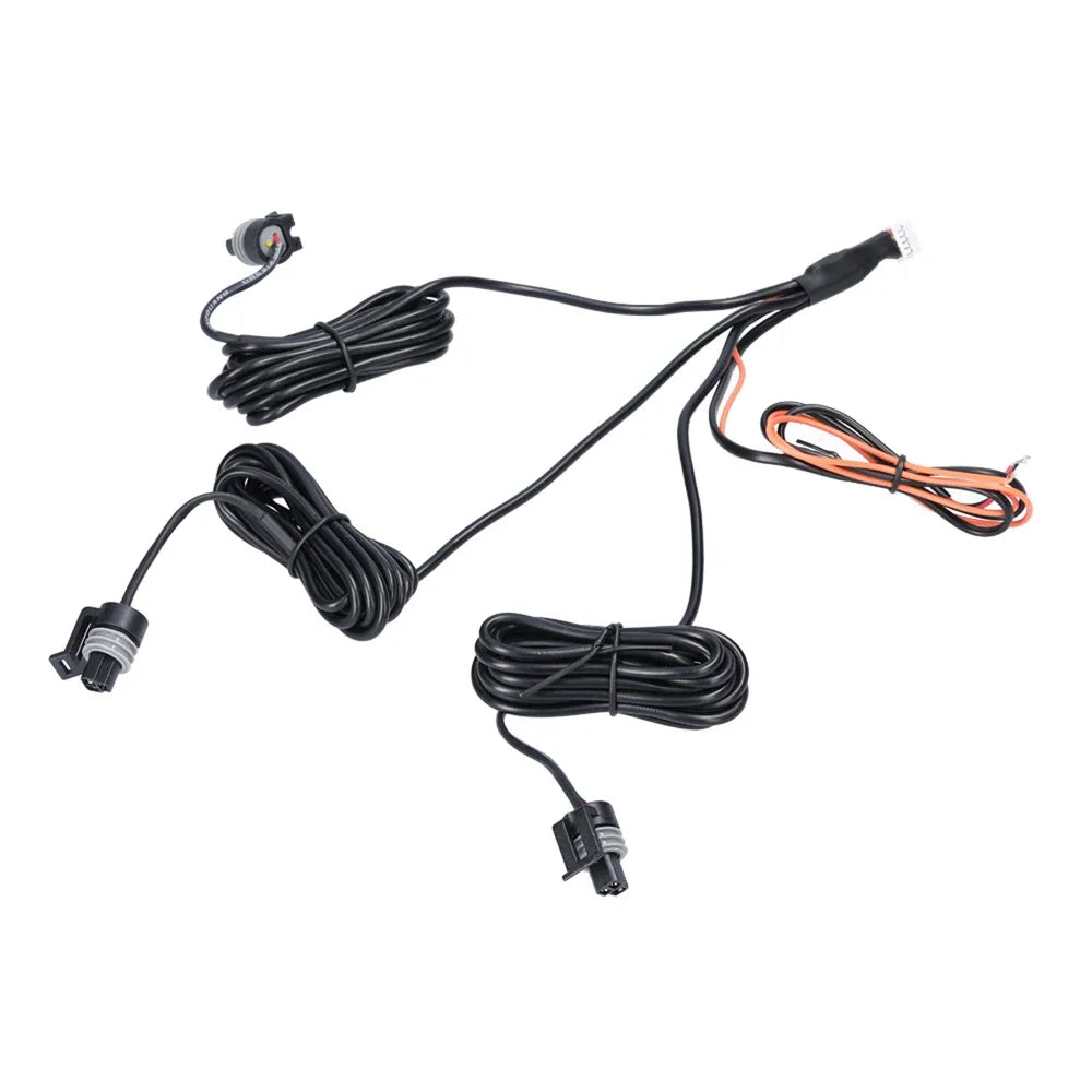 LED Digital Air Suspension Gauge 0-220PSI Triple Display Pressure