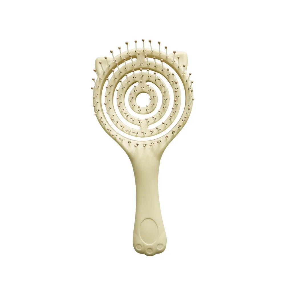 Kids Anti-Tangle Hair Comb | Air Cushion & Hollow Rib Design