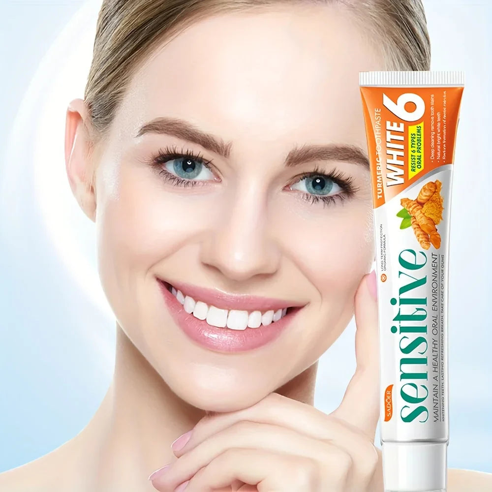 Turmeric Toothpaste – Whitening, Deep Cleaning & Fresh Breath