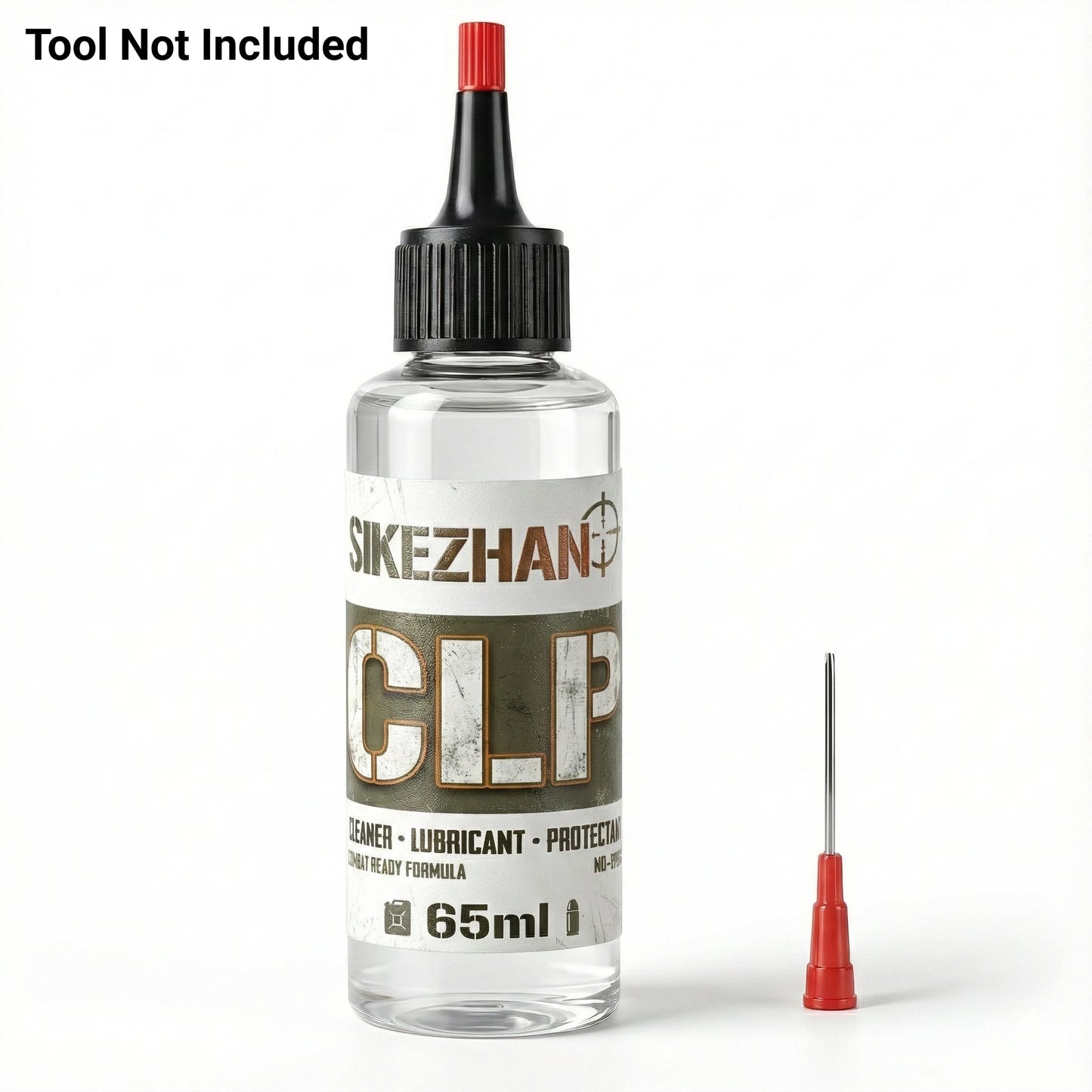 Tactical Gun Bore Guide & CLP Oil Kit. Universal .17 .22 .30 Cal Rifle Cleaning Maintenance. AR15 Hunting Bore Protector Set Peaceful Pleasures Health and Wellness Lubricant 65ml