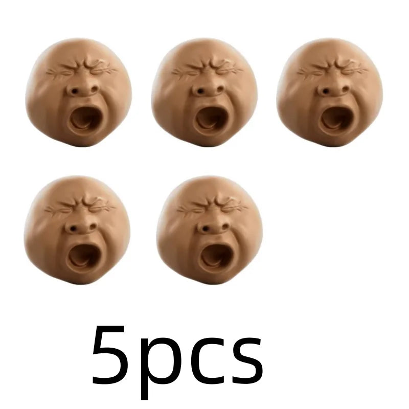 1/3/5pcs Funny yawning tea Pet Water Gun Toy Ugly Head Mischief Toy Creative Water Spray Toy Ornament Gift Stress Relief Toy Peaceful Pleasures Health and Wellness 5PCS